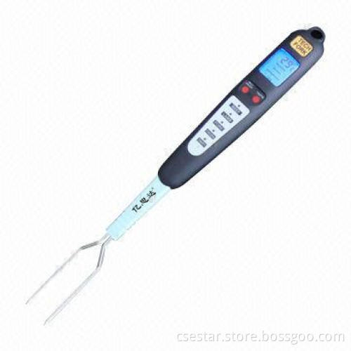 LCD Display Fork Thermometer for Family Using, -50-150°C Temperature Range